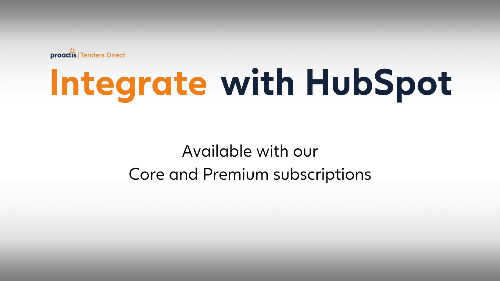 Integrate with HubSpot